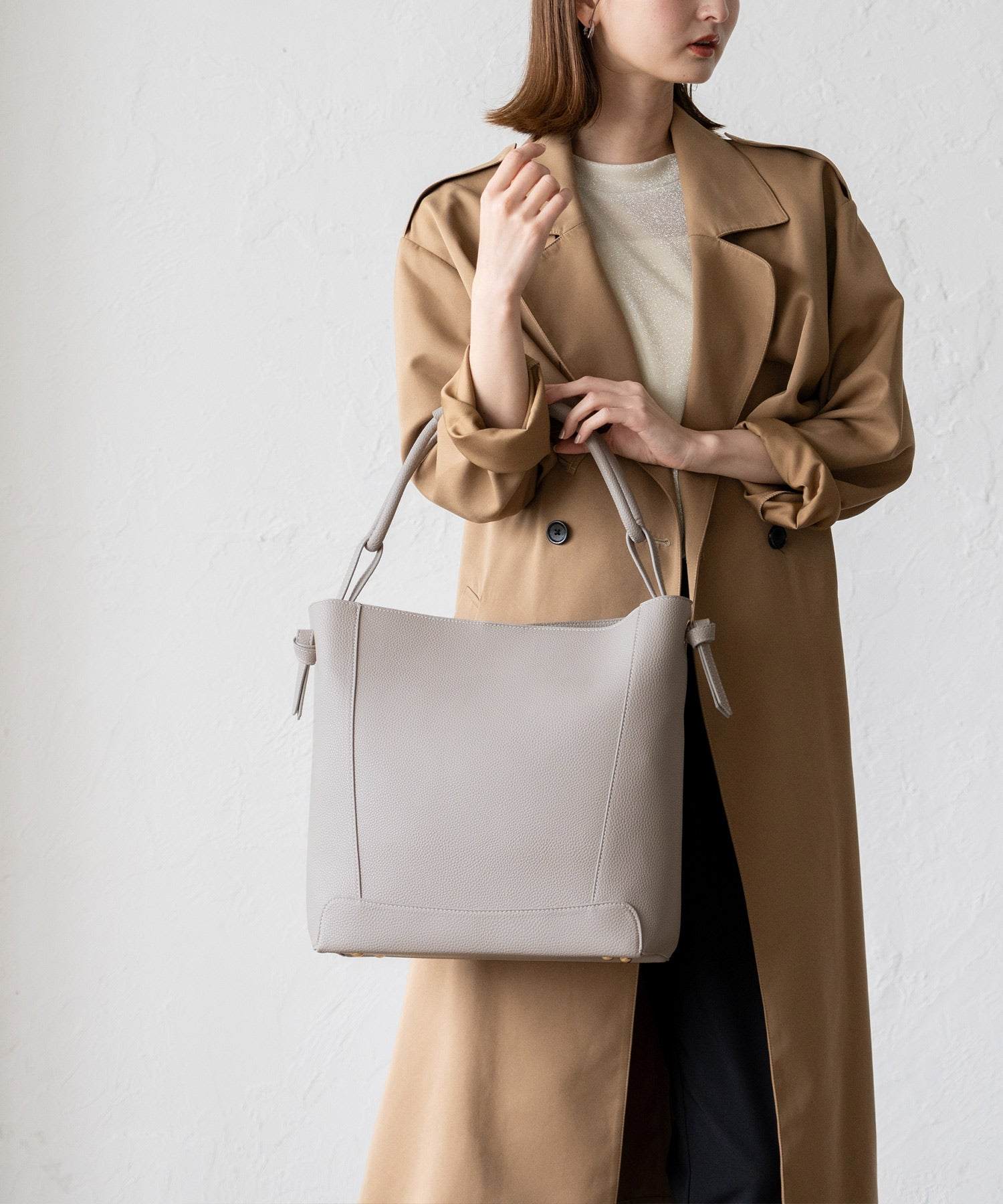 ヴィータフェリーチェ VitaFelice ワンハンドルトートバッグ