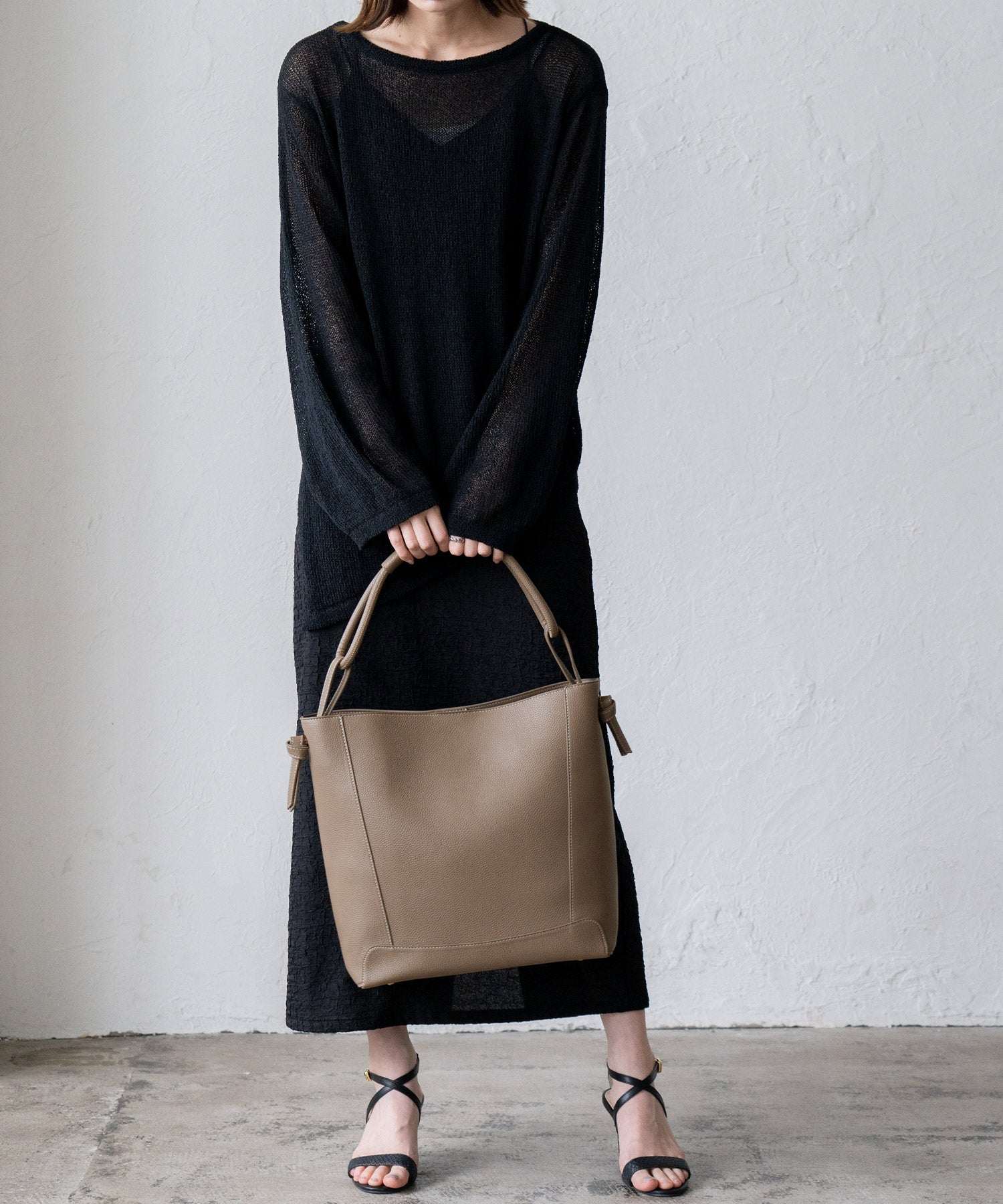 ヴィータフェリーチェ VitaFelice ワンハンドルトートバッグ