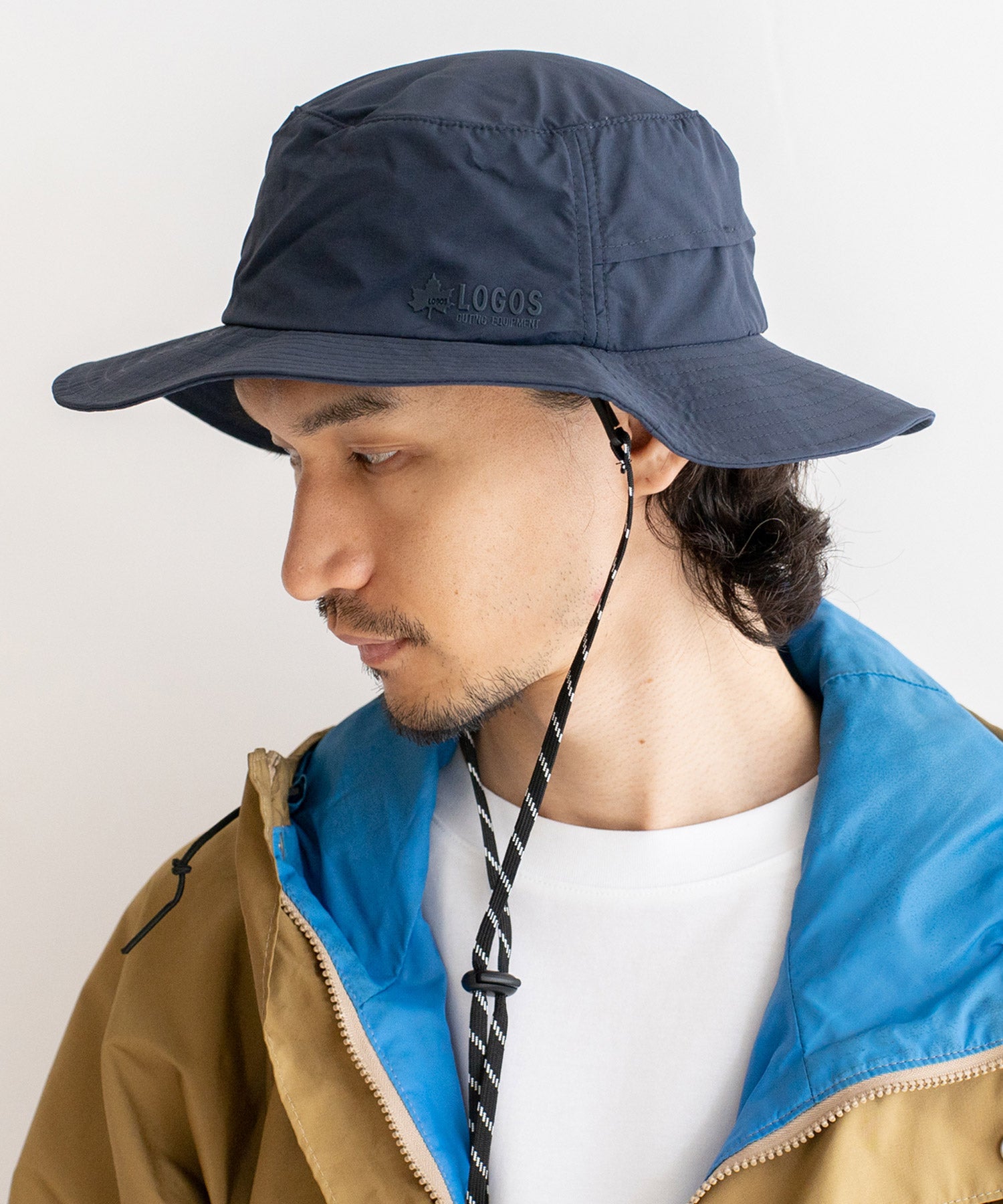 ヴィータフェリーチェ VitaFelice 【LOGOS-ロゴス】キャンプハット (NAVY) NAVY