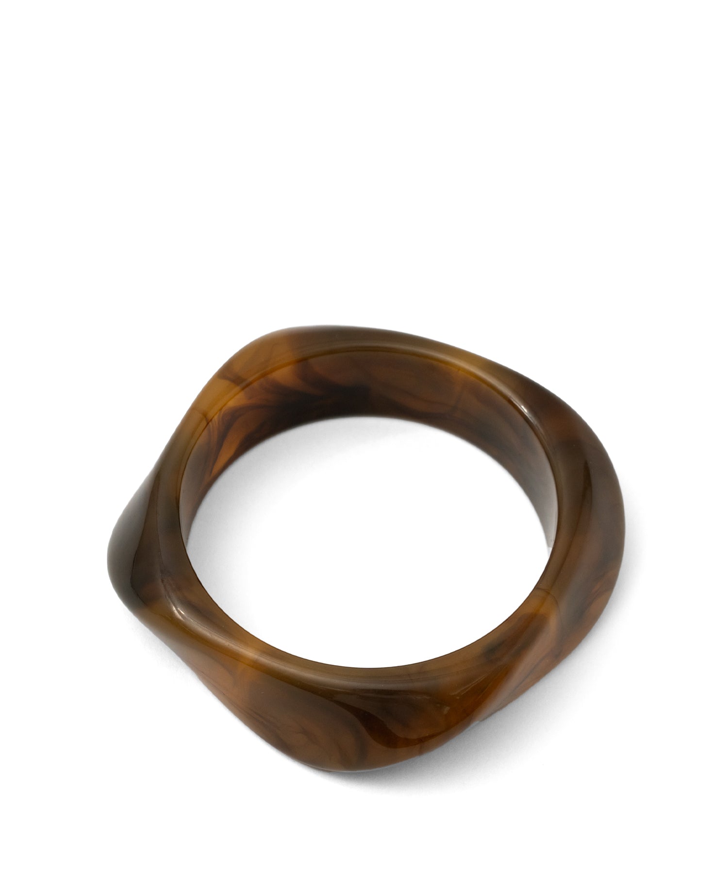 ヴィータフェリーチェ VitaFelice アクリルクリアバングル (CLEARBROWN) CLEARBROWN