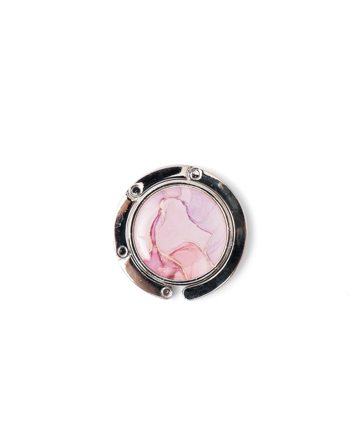 ヴィータフェリーチェ VitaFelice マーブル柄 バッグハンガー (BLACK) BLACK