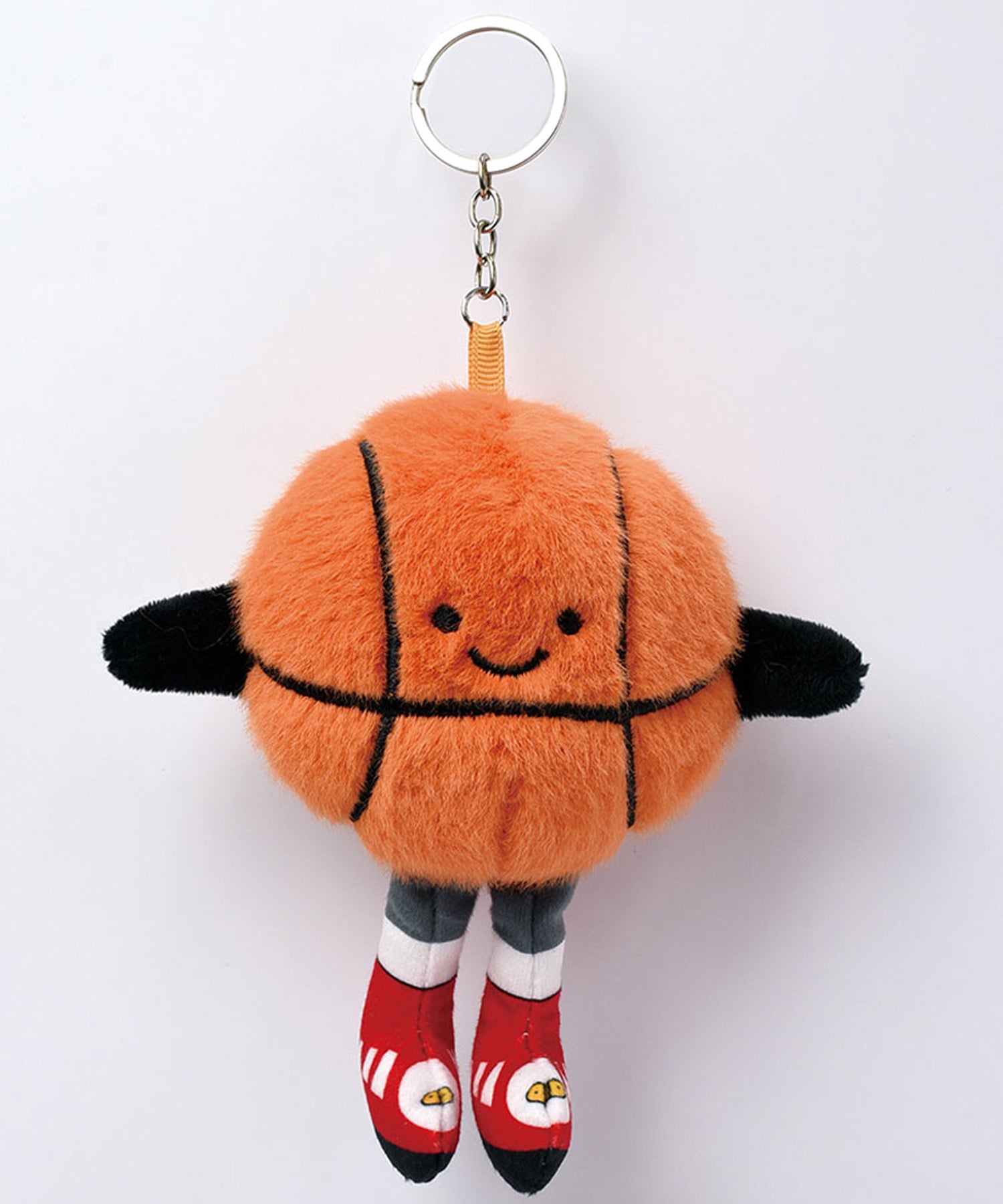 ヴィータフェリーチェ VitaFelice スポーツボール モチーフ ふわふわキーホルダー(バッグチャーム) (BASKET) BASKET