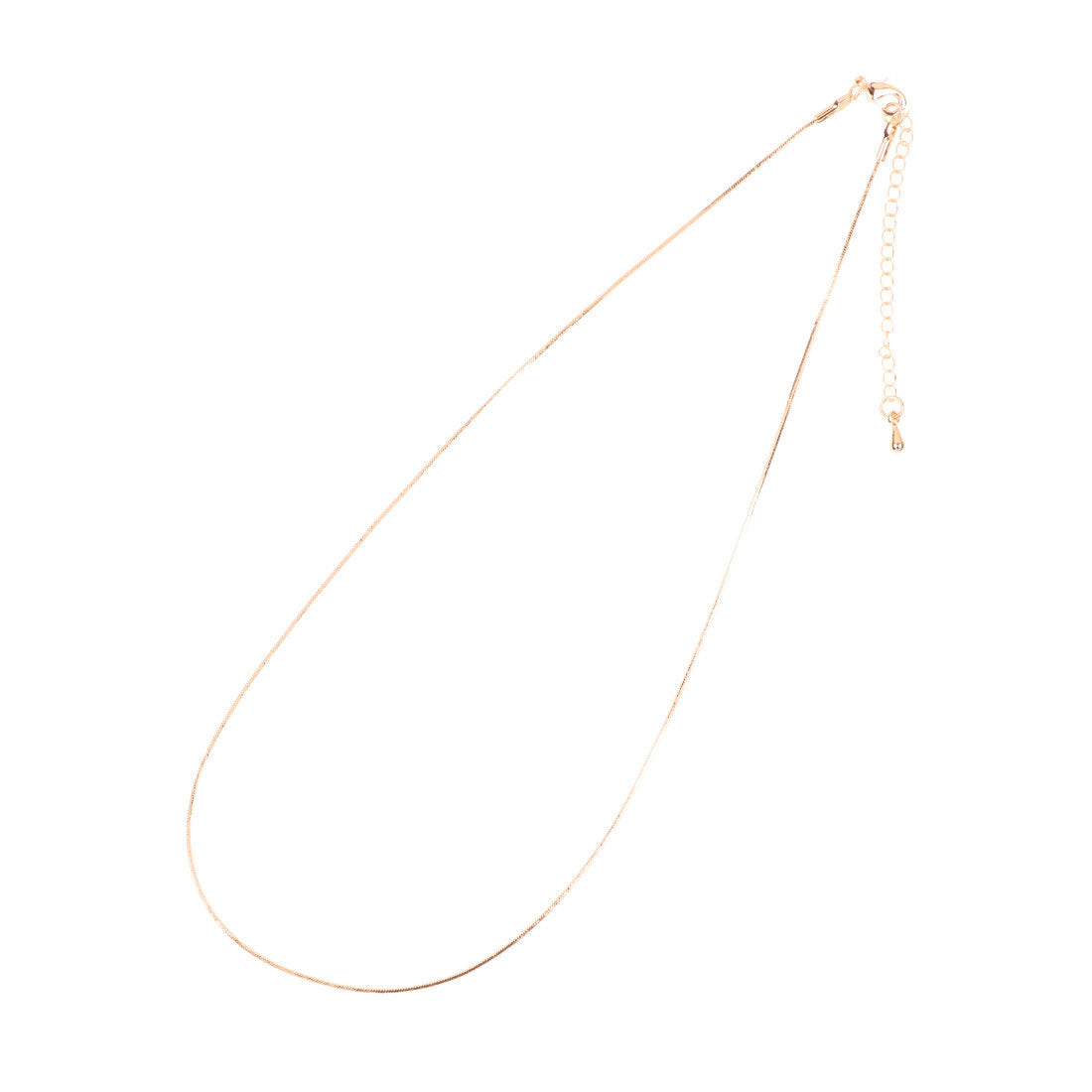 ヴィータフェリーチェ VitaFelice チェーンネックレス スネークチェーンゴールド シルバーネックレス