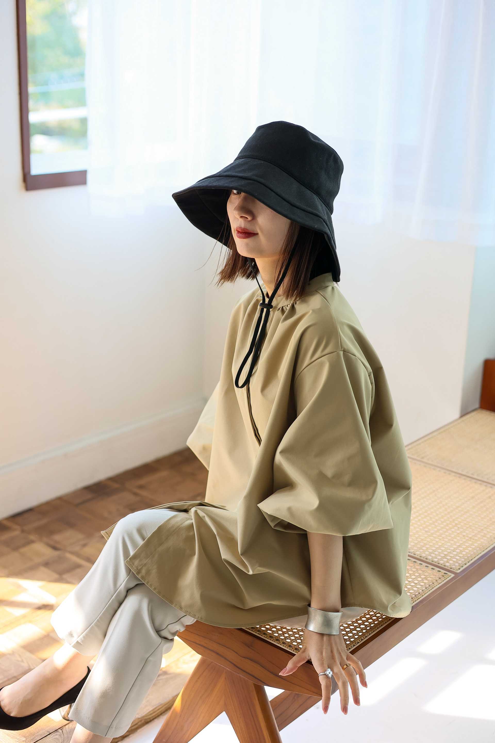 VitaFelice 紫色外線對策 接觸冷感帽子