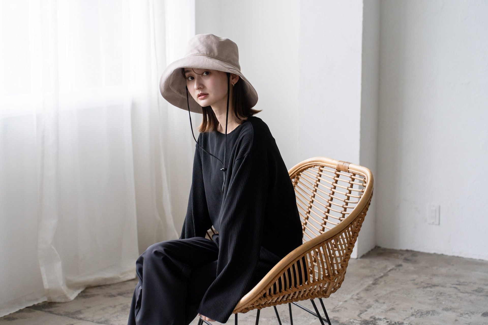 VitaFelice 紫色外線對策 接觸冷感帽子