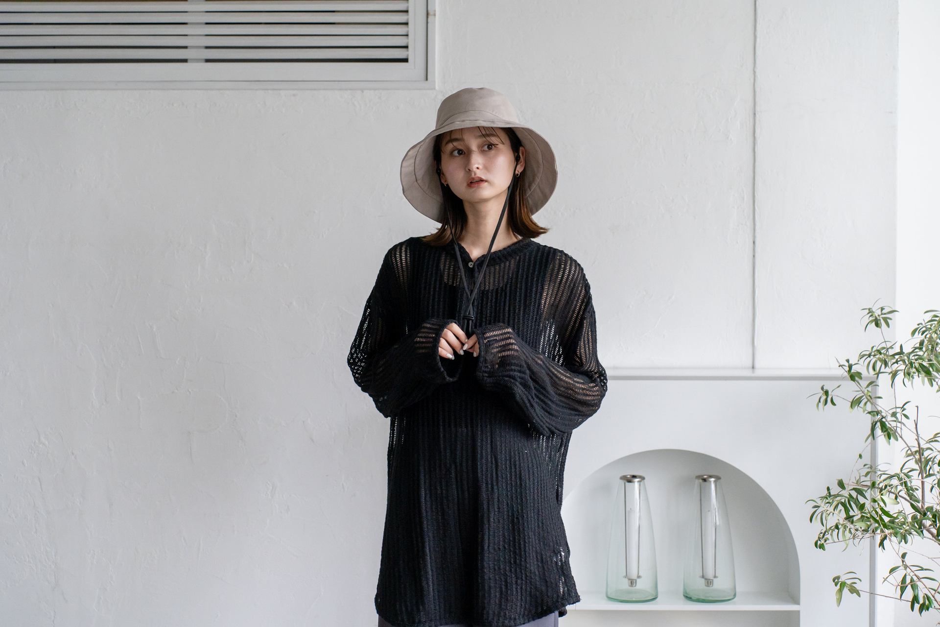 VitaFelice 紫色外線對策 接觸冷感帽子