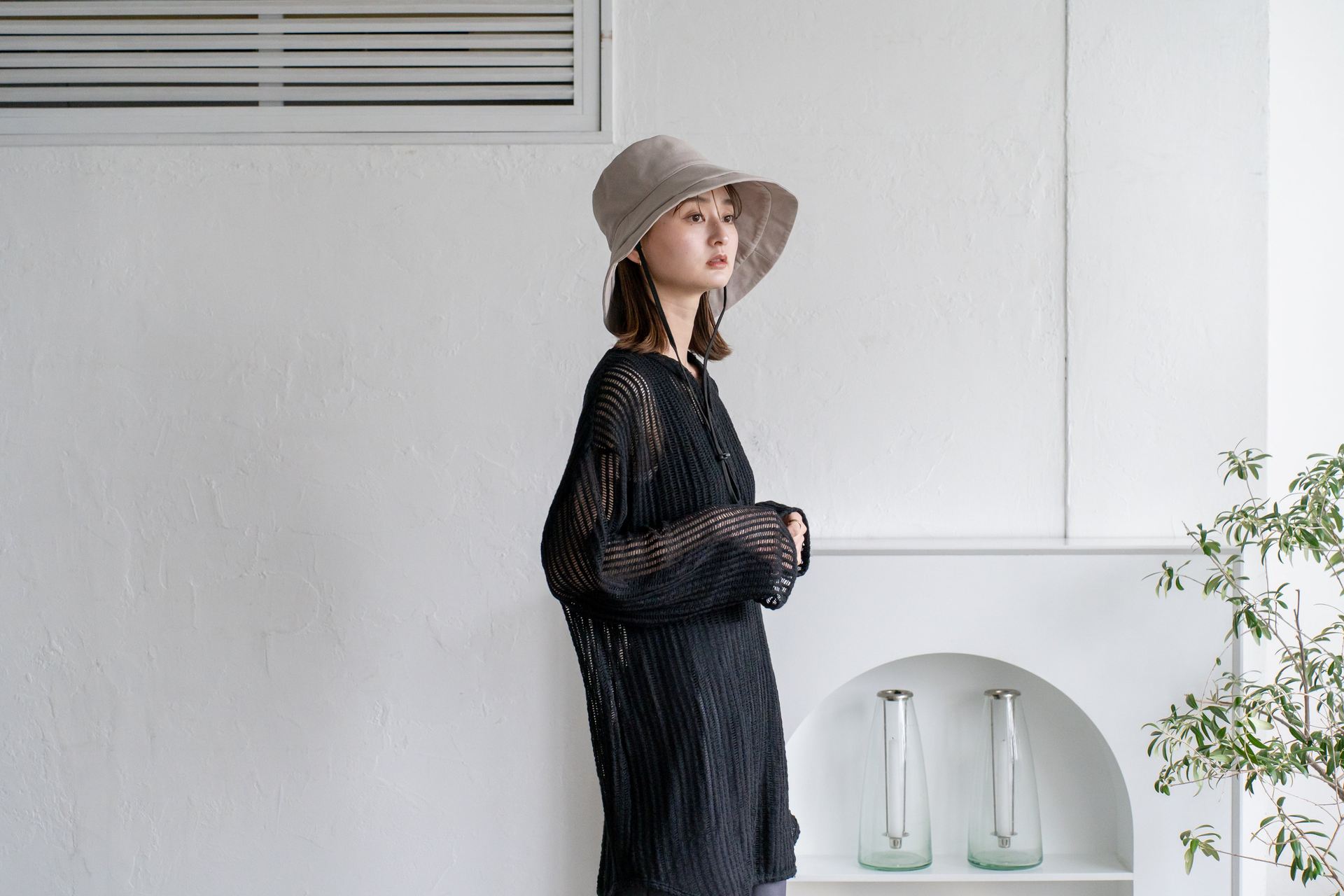 VitaFelice 紫色外線對策 接觸冷感帽子