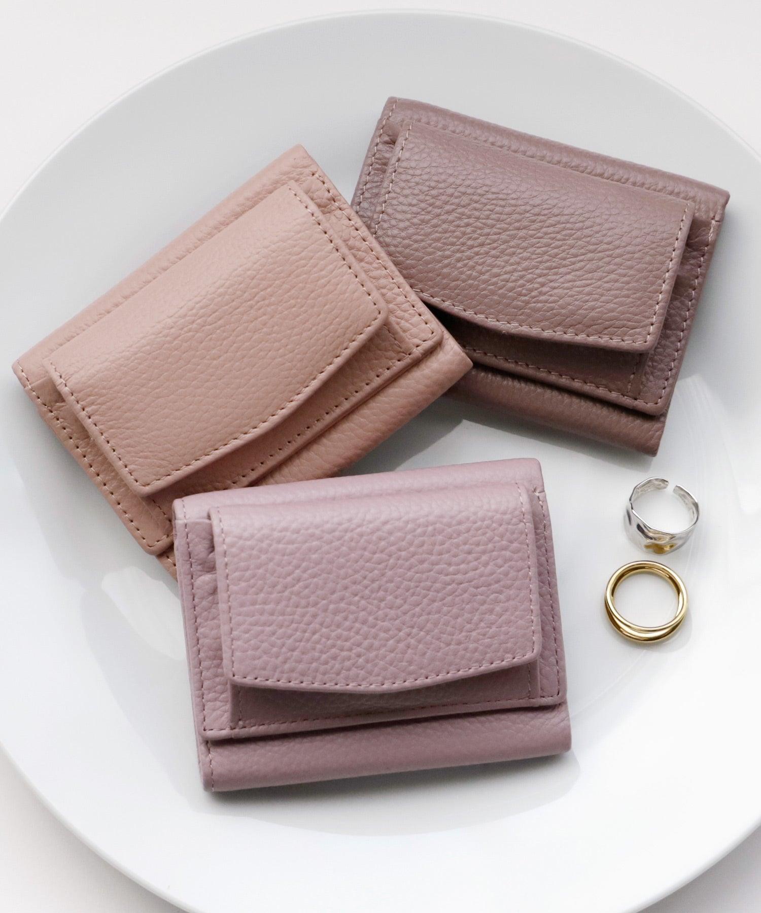 ヴィータフェリーチェ VitaFelice 【スキミング防止】本革スクエアミニウォレット