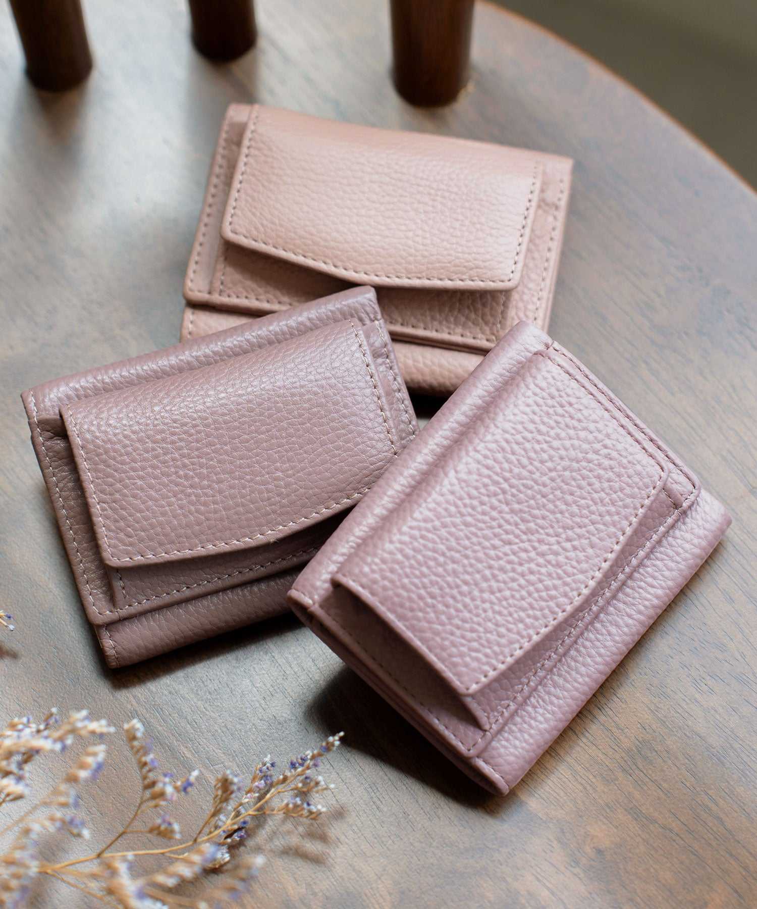 ヴィータフェリーチェ VitaFelice 【スキミング防止】本革スクエアミニウォレット