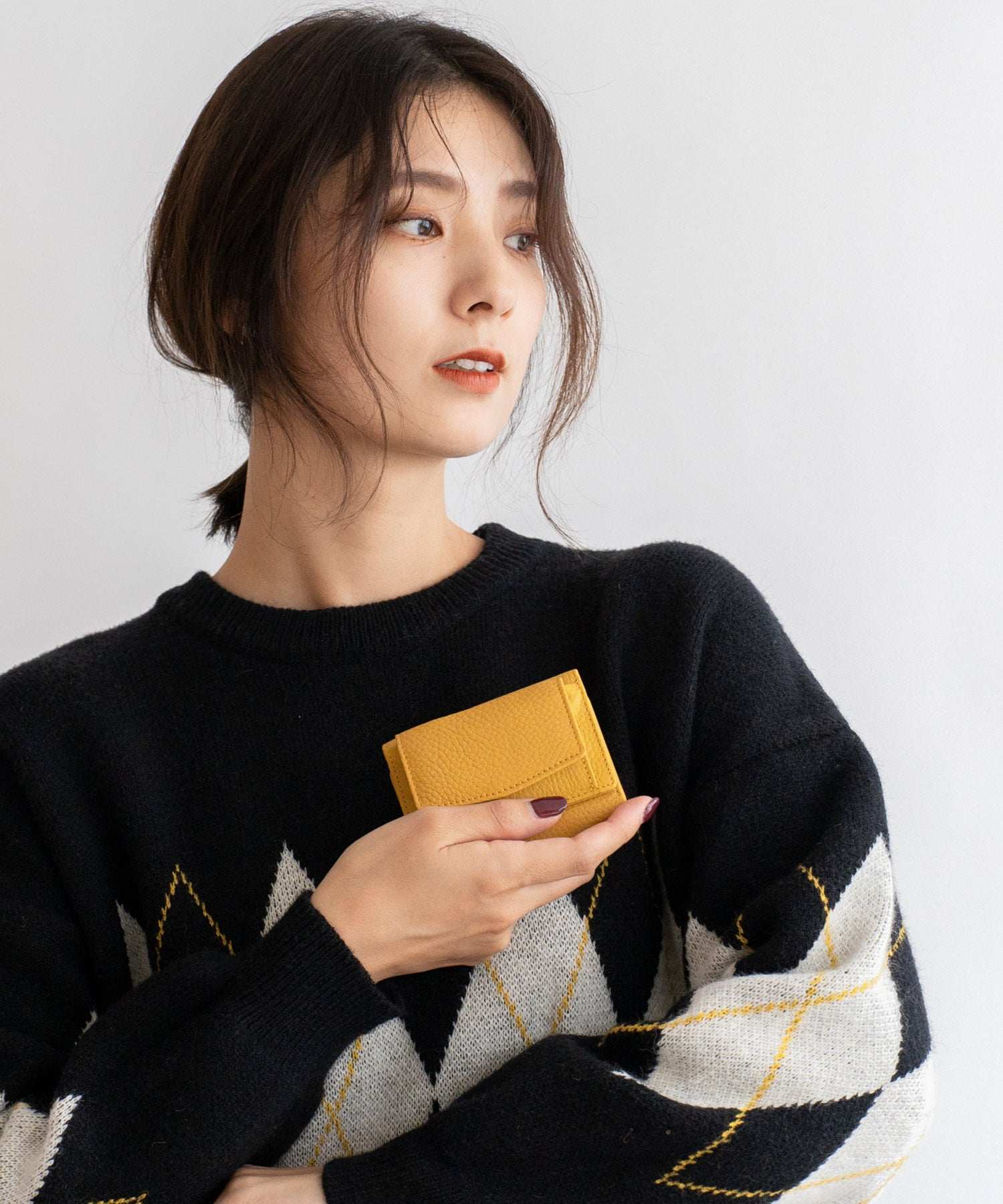 ヴィータフェリーチェ VitaFelice 【スキミング防止】本革スクエアミニウォレット