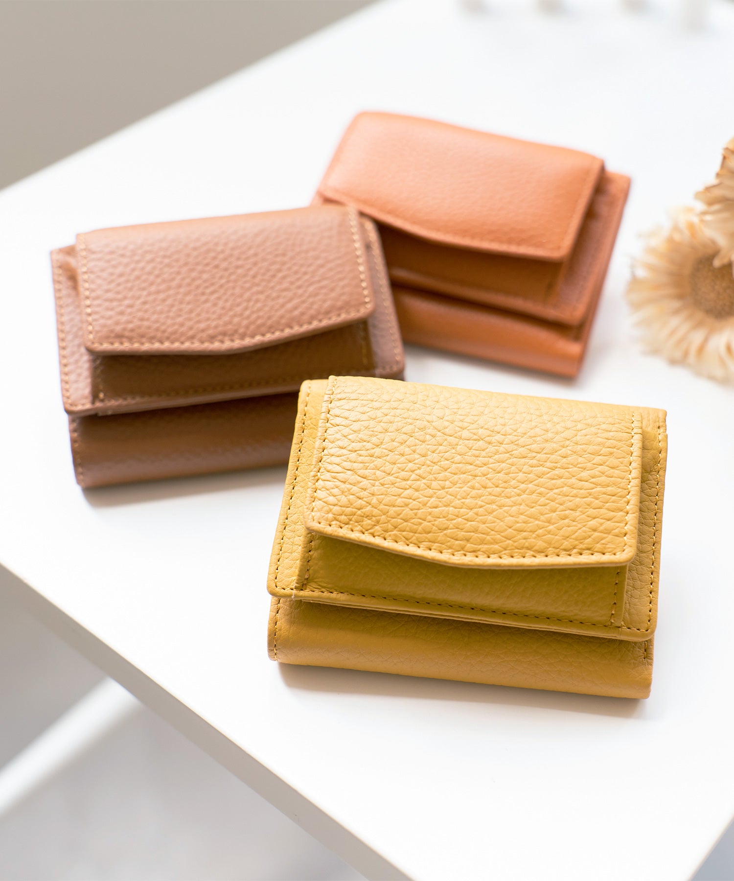 ヴィータフェリーチェ VitaFelice 【スキミング防止】本革スクエアミニウォレット