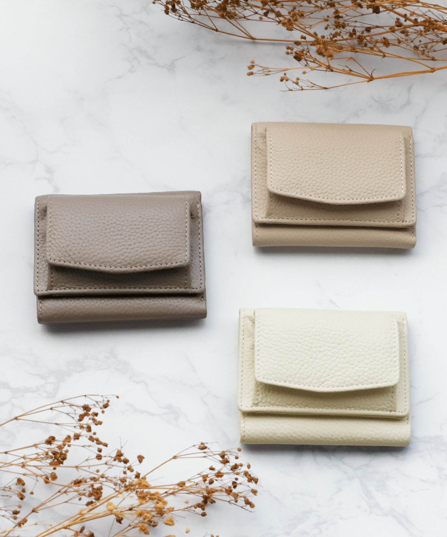 ヴィータフェリーチェ VitaFelice 【スキミング防止】本革スクエアミニウォレット