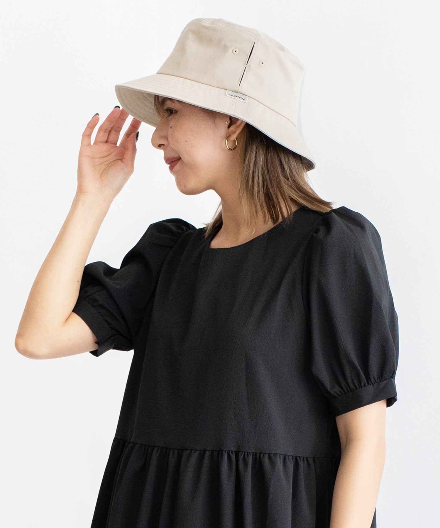 ヴィータフェリーチェ VitaFelice 【コカゲル】バケットハット (BLACK) BLACK