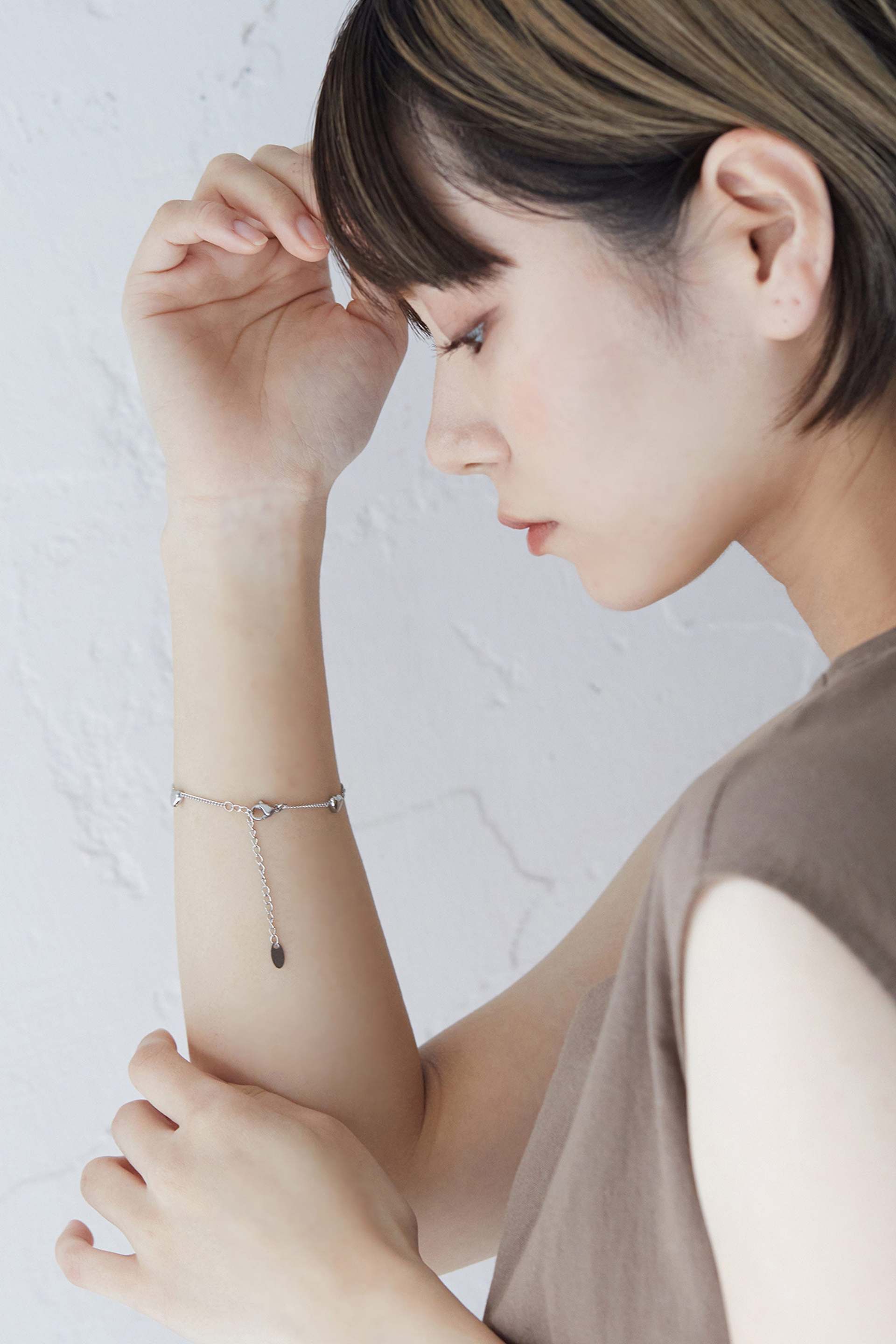 ヴィータフェリーチェ VitaFelice ハートモチーフブレスレット