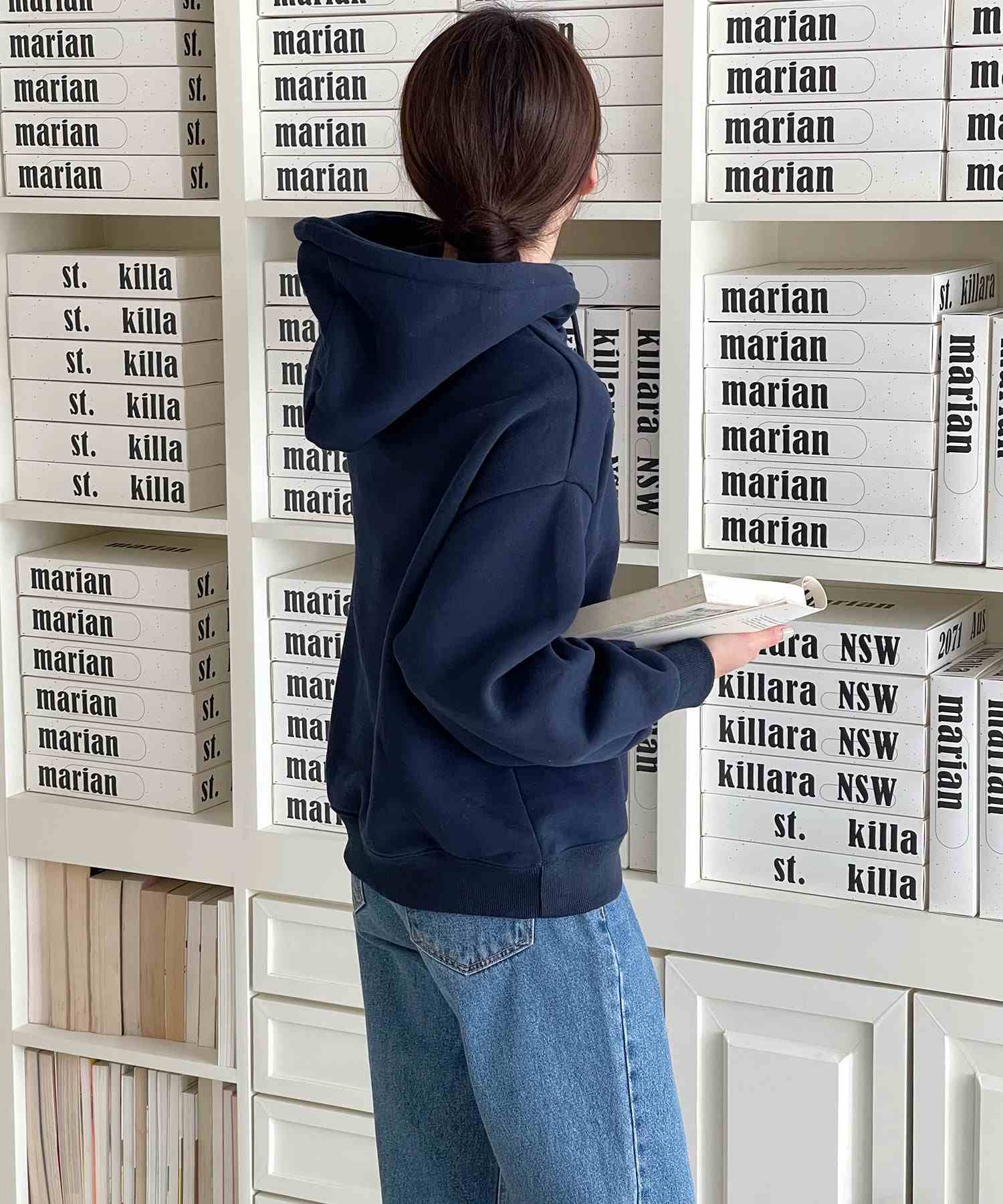 ヴィータフェリーチェ VitaFelice ロゴ スウェット パーカー