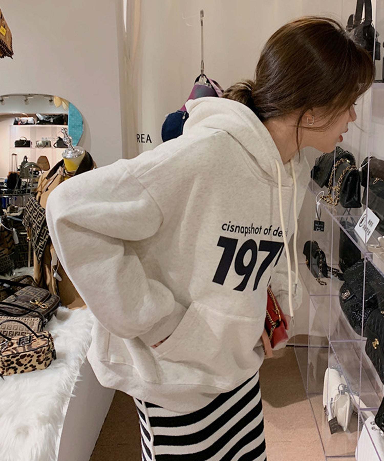 ヴィータフェリーチェ VitaFelice ロゴ スウェット パーカー