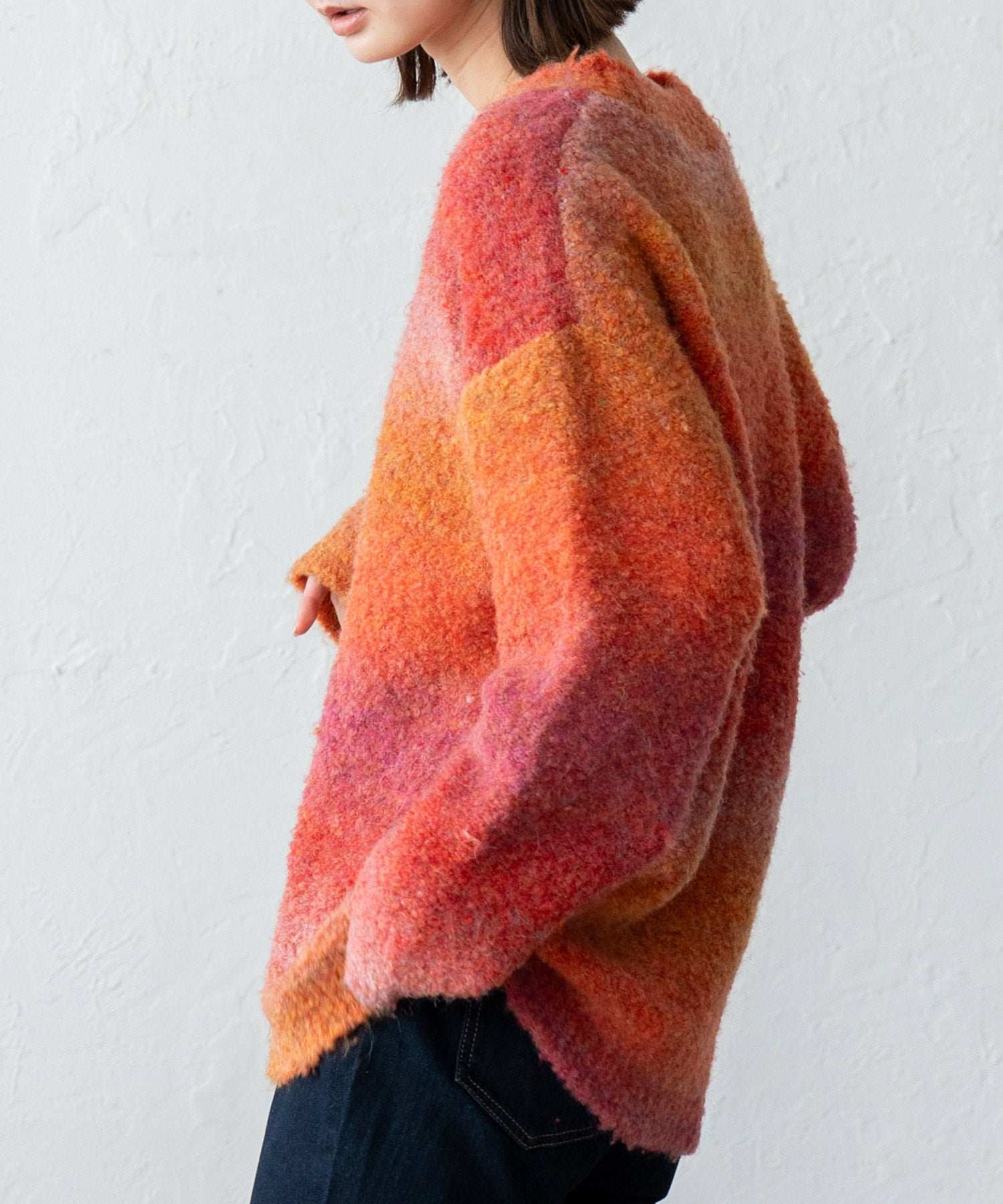 ヴィータフェリーチェ VitaFelice プルオーバー マーブルニット