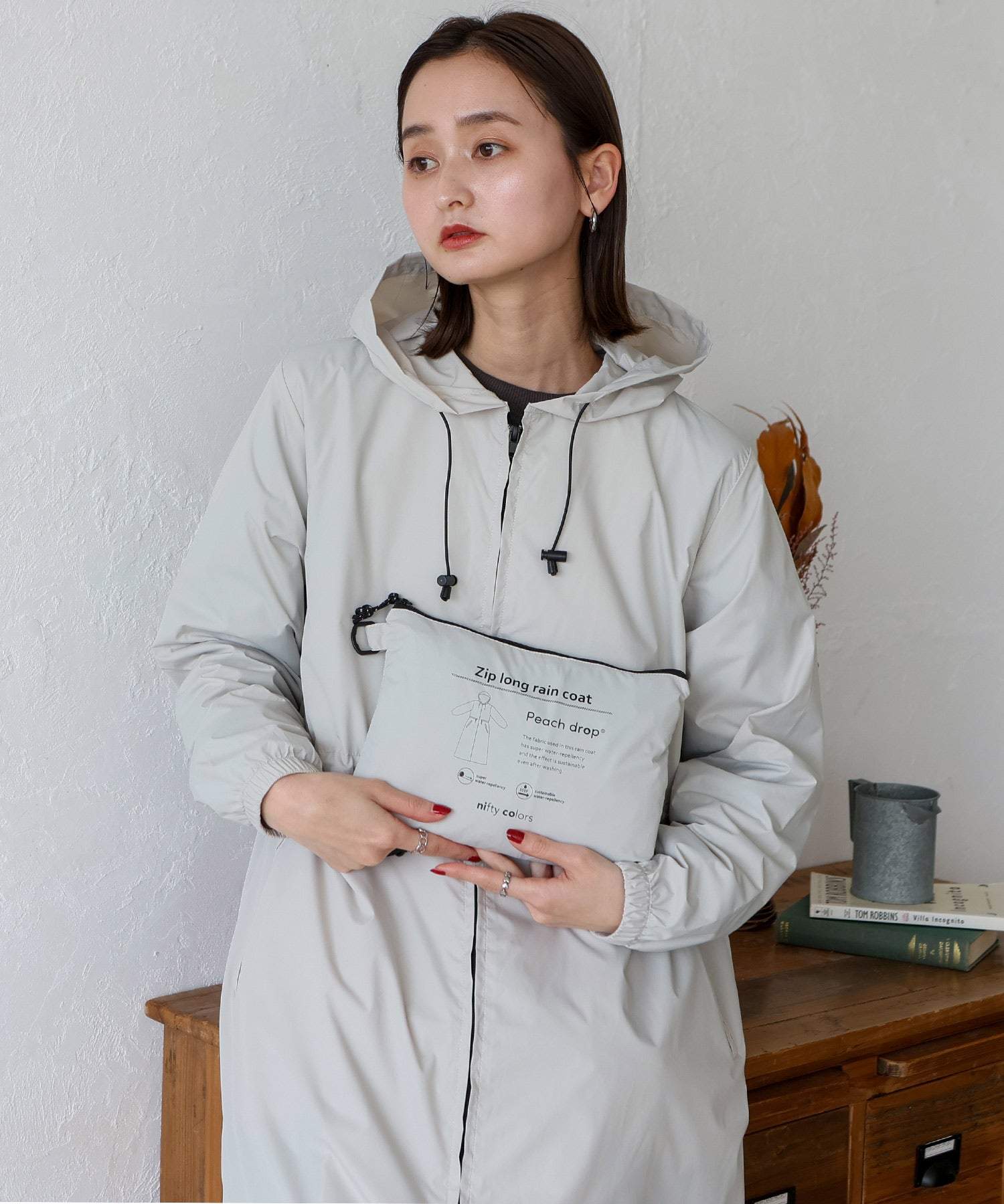 VitaFelice VitaFelice 桃子滴雨衣