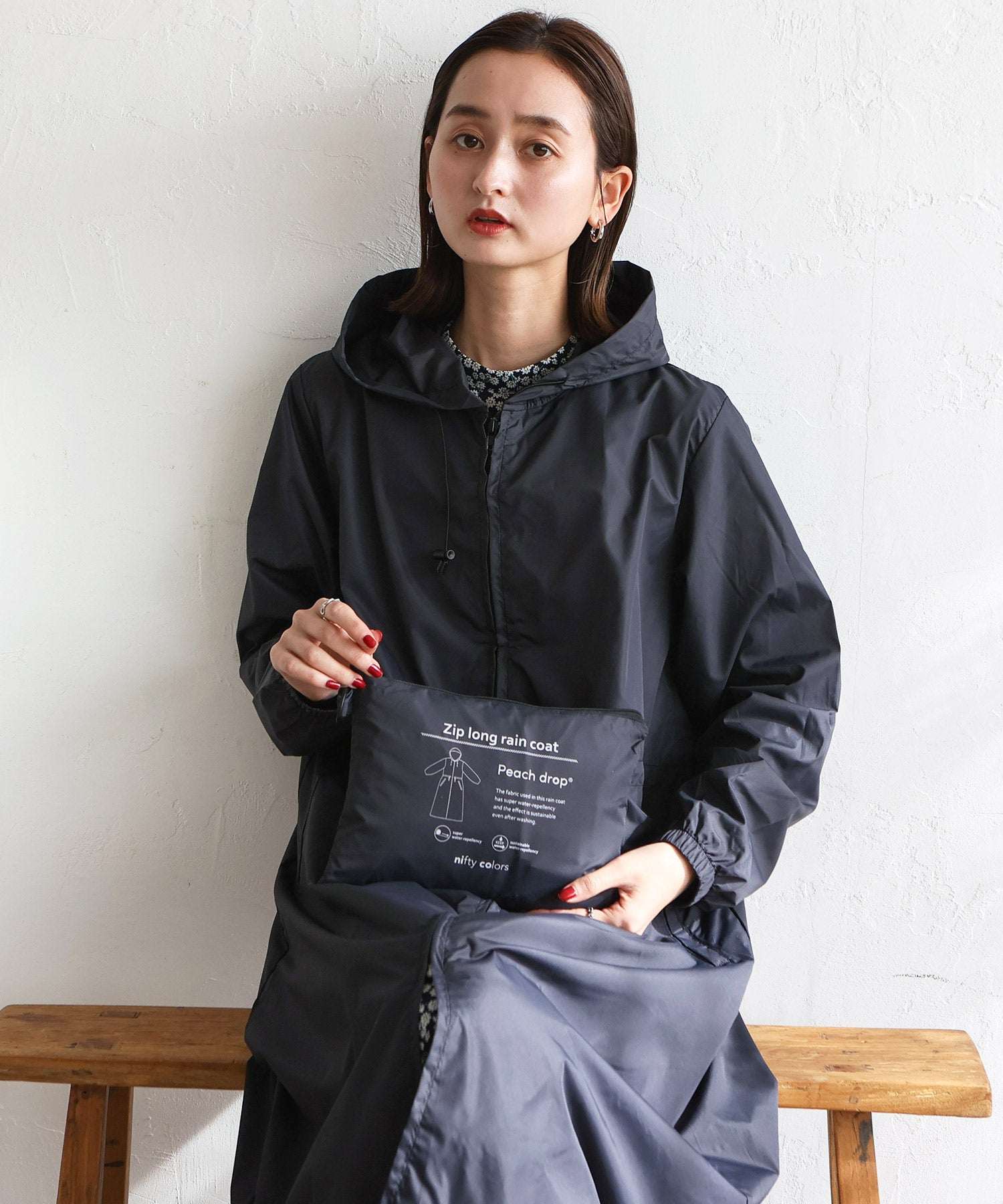 VitaFelice VitaFelice 桃子滴雨衣