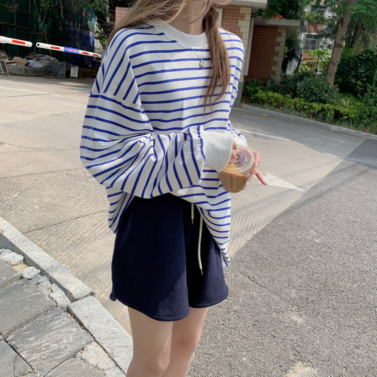 ヴィータフェリーチェ VitaFelice ボーダー長袖ロンT (GRAY) GRAY