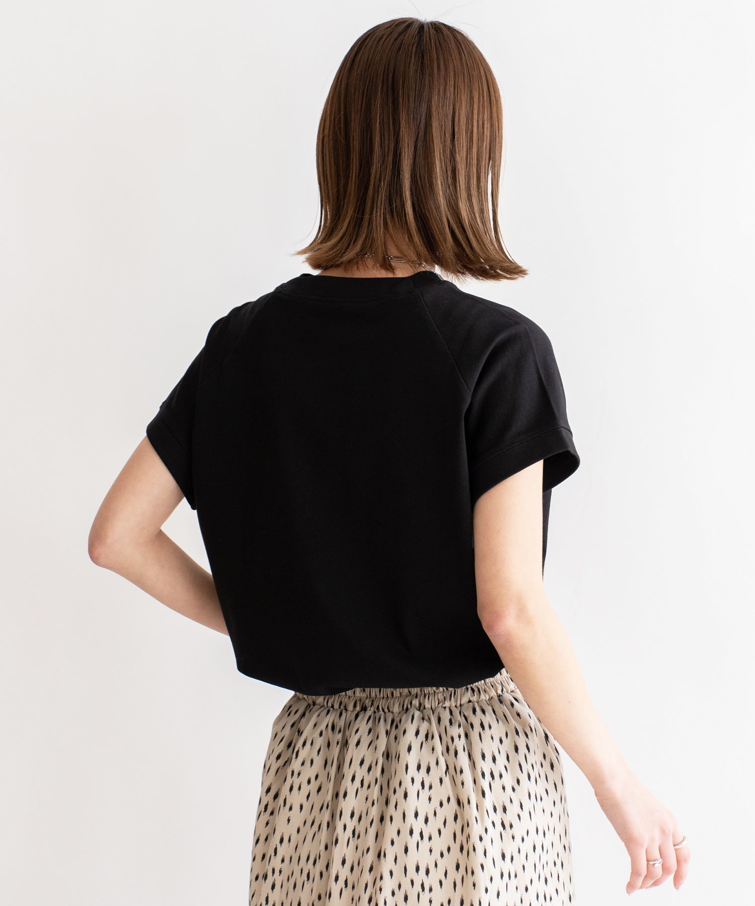 ヴィータフェリーチェ VitaFelice コットンクルーネックTシャツ