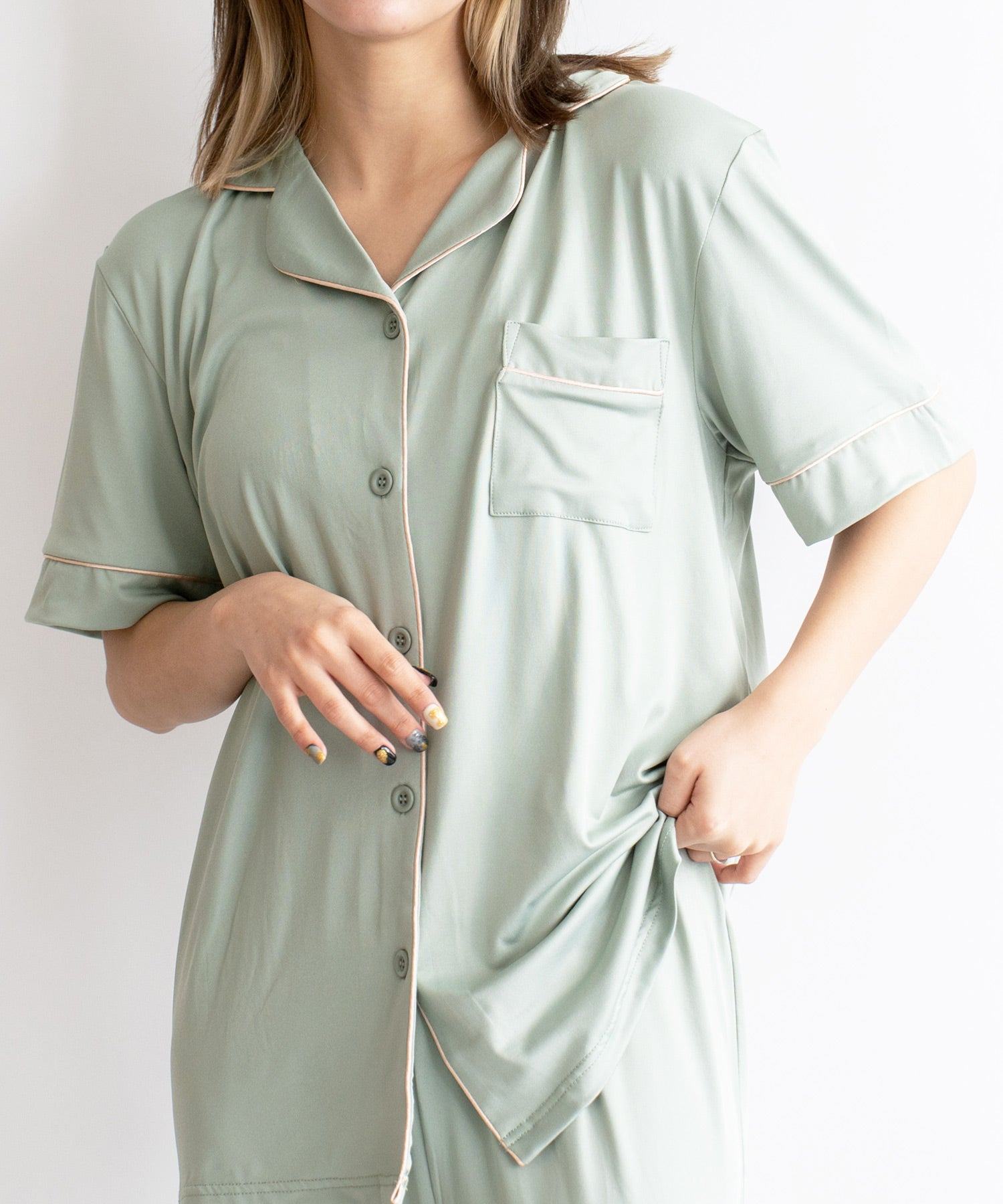 ヴィータフェリーチェ VitaFelice てろとろスムース半袖ルームウェア