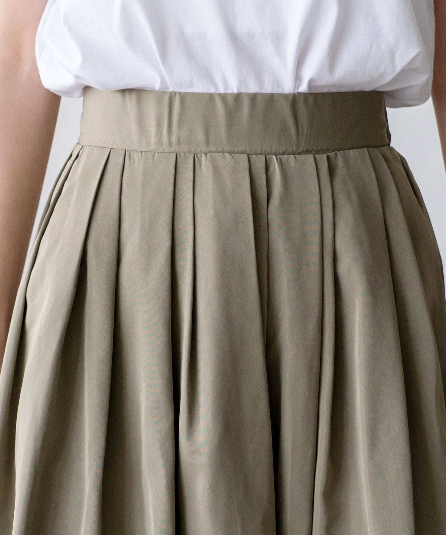 ヴィータフェリーチェ VitaFelice タックギャザーボリュームスカート