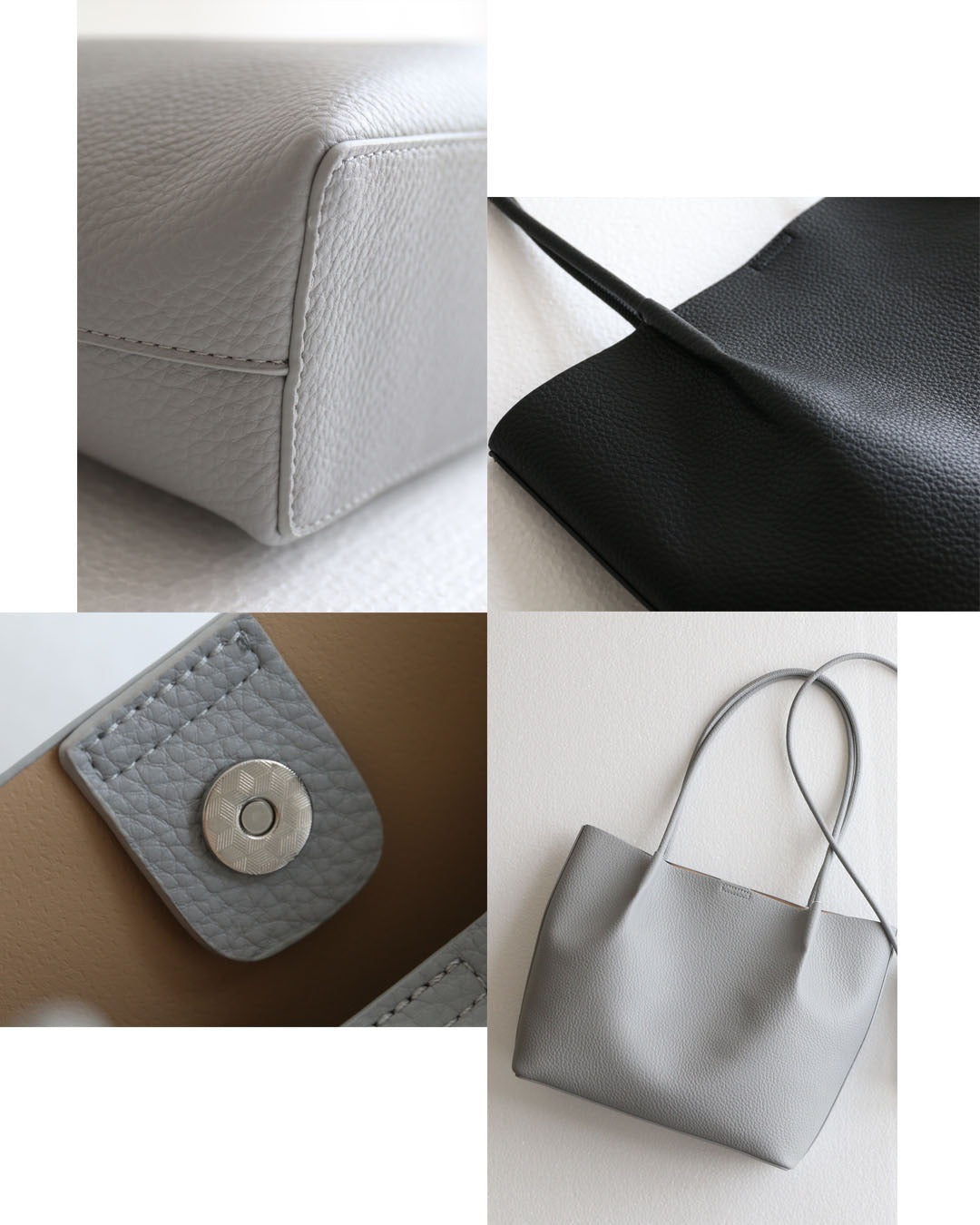 ヴィオ Vieo 365日どんなスタイルにもフィットするバッグ【set】 (グレー) グレー