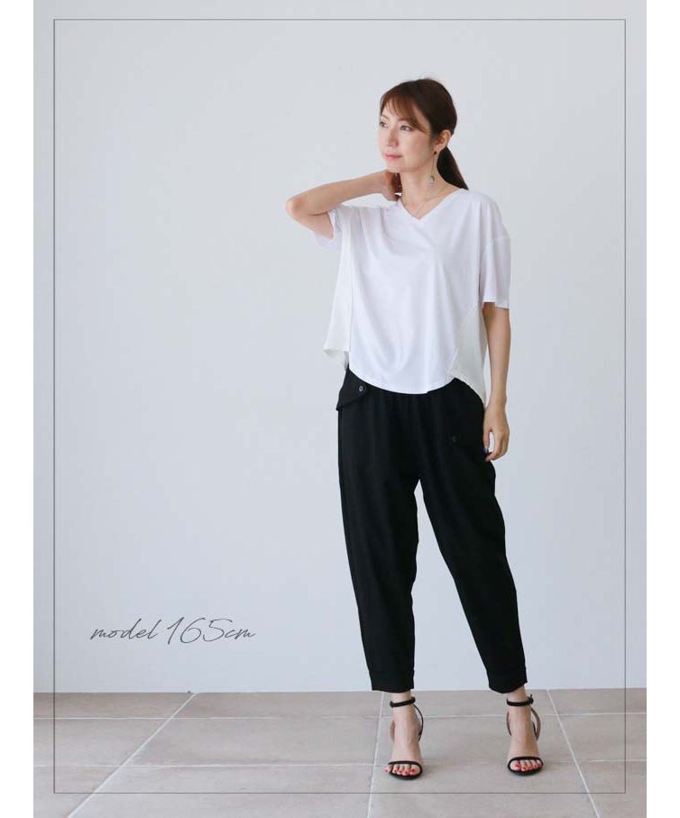 ヴィオ Vieo サラリと涼しい大人トップス 40代 50代 60代