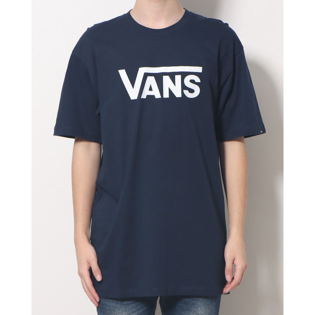 ヴァンズ VANS MN VNS CLASSIC (ネイビー×ホワイト) ネイビー×ホワイト