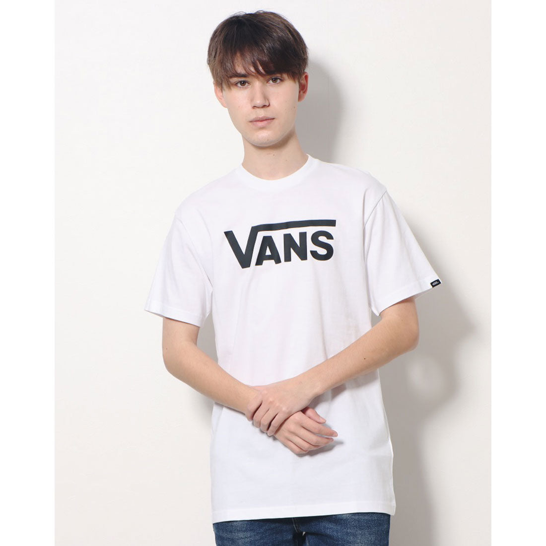 ヴァンズ VANS MN VNS CLASSIC (ホワイト×ブラック) ホワイト×ブラック
