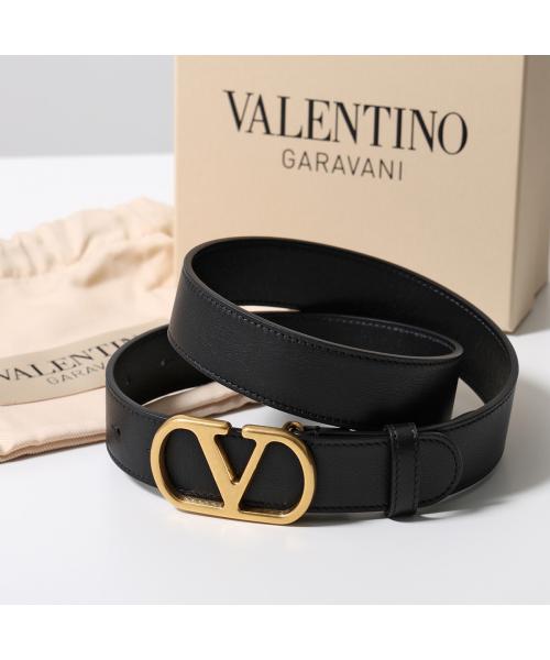 ヴァレンティノ VALENTINO VALENTINO ベルト T0SM3IYR レザー 30MM (0NO/ブラック) 0NO/ブラック