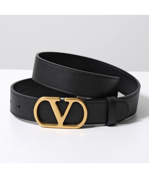 ヴァレンティノ VALENTINO VALENTINO ベルト T0SM3IYR レザー 30MM (0NO/ブラック) 0NO/ブラック