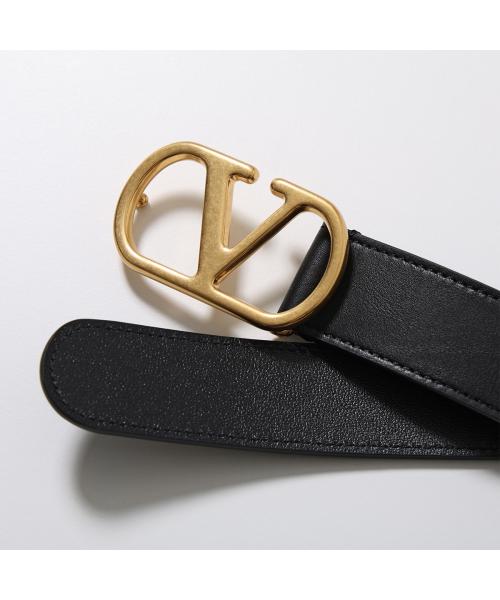 ヴァレンティノ VALENTINO VALENTINO ベルト T0SM3IYR レザー 30MM (0NO/ブラック) 0NO/ブラック