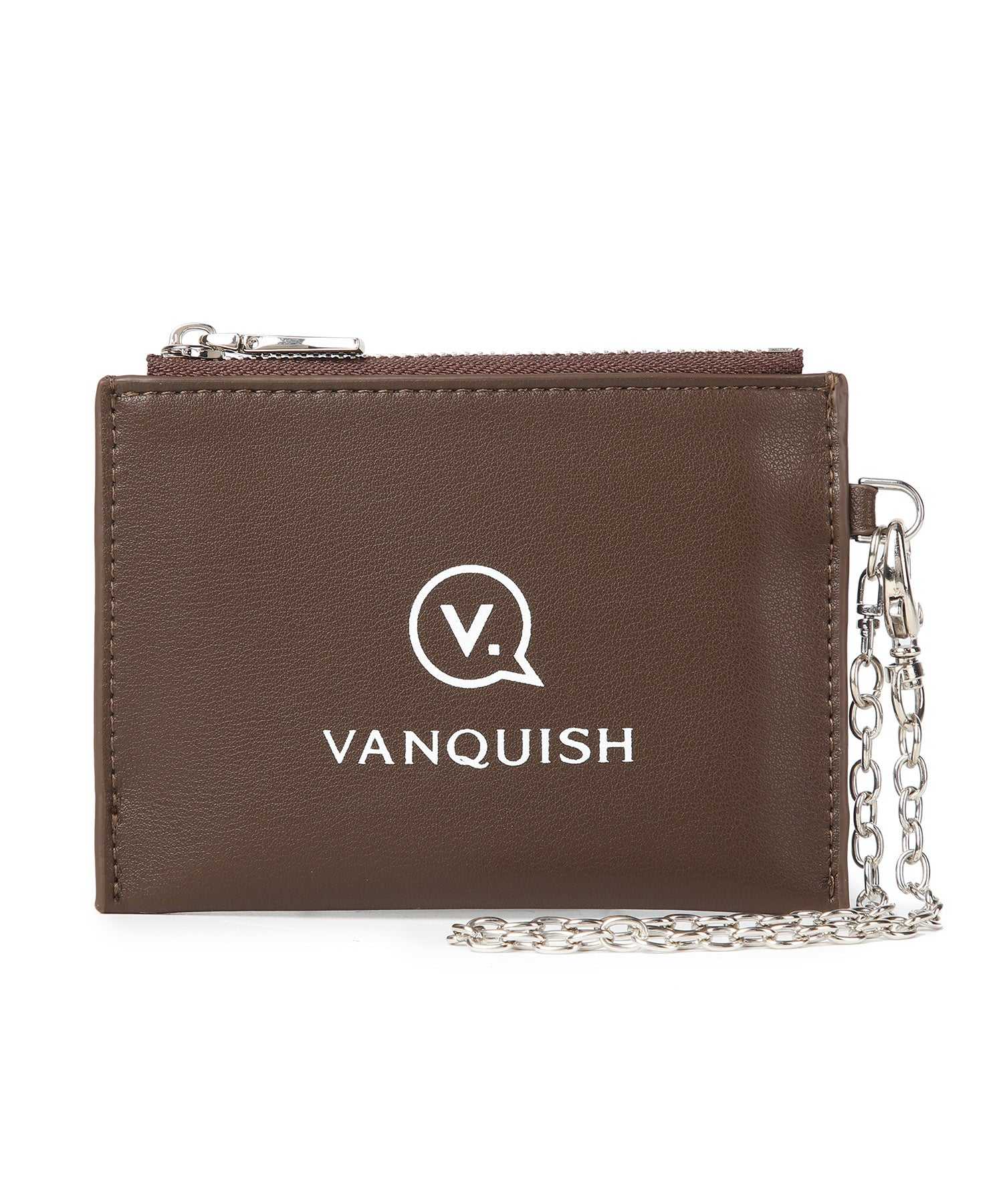 ヴァンキッシュ VANQUISH スムースチェーンストラップ財布,DBRN