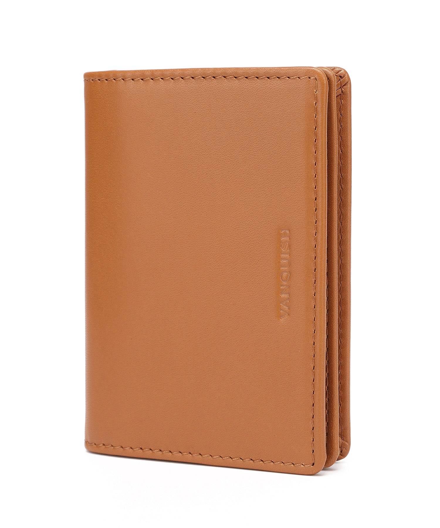 ヴァンキッシュ VANQUISH 牛革オイルレザー名刺入れ