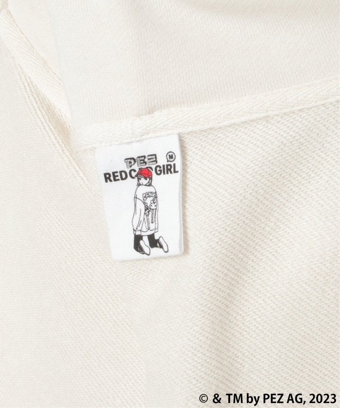 ヴァンス エクスチェンジ VENCE EXCHANGE PEZ×Red Cap Girl コラボパーカー (ダークグレイ) ダークグレイ