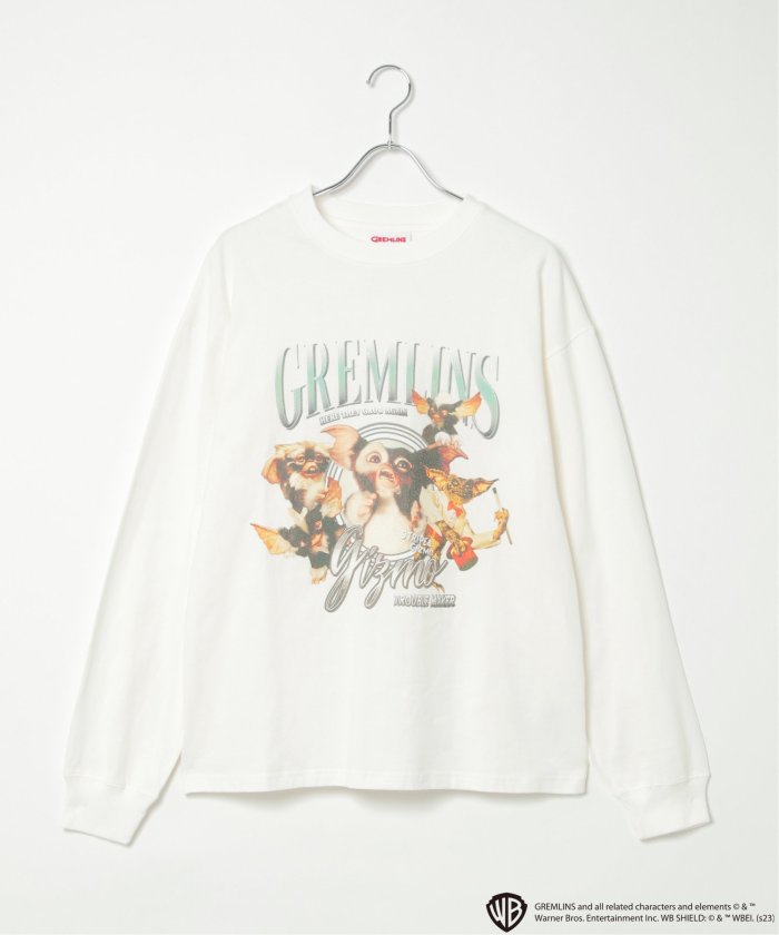 ヴァンス エクスチェンジ VENCE EXCHANGE GREMLINS グレムリン コラージュプリントロンT (ホワイト) ホワイト