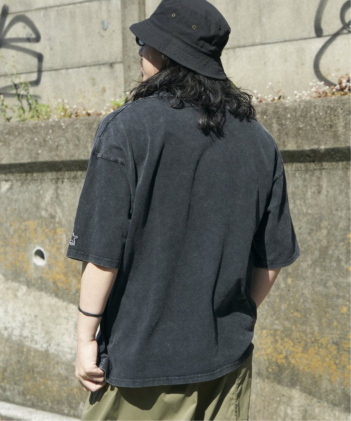 ヴァンス エクスチェンジ VENCE EXCHANGE STARTER BLACK LABEL スターターブラックレーベル ケミカル加工Tシャツ (ソノタC) ソノタC