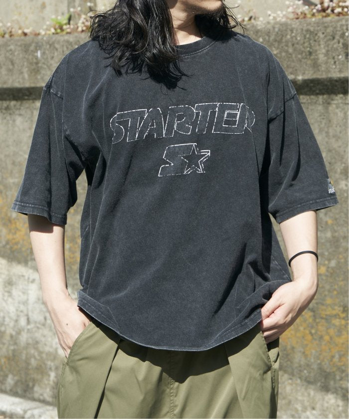 ヴァンス エクスチェンジ VENCE EXCHANGE STARTER BLACK LABEL スターターブラックレーベル ケミカル加工Tシャツ (ソノタC) ソノタC