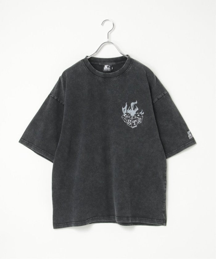 ヴァンス エクスチェンジ VENCE EXCHANGE STARTER BLACK LABEL スターターブラックレーベル ケミカル加工Tシャツ (ソノタC) ソノタC