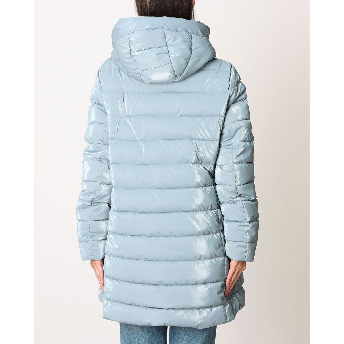 ベスジョーヤ VESGIOIA イタリア製ナイロンコート (ブルーグレー) ブルーグレー