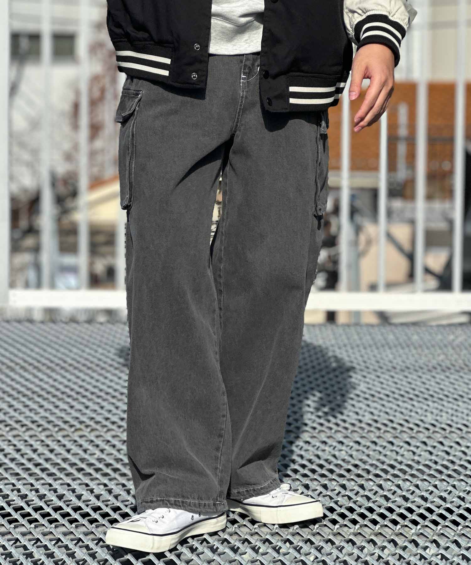 維吉恩街頭服飾 VISION STREET WEAR 彩色牛仔工裝褲