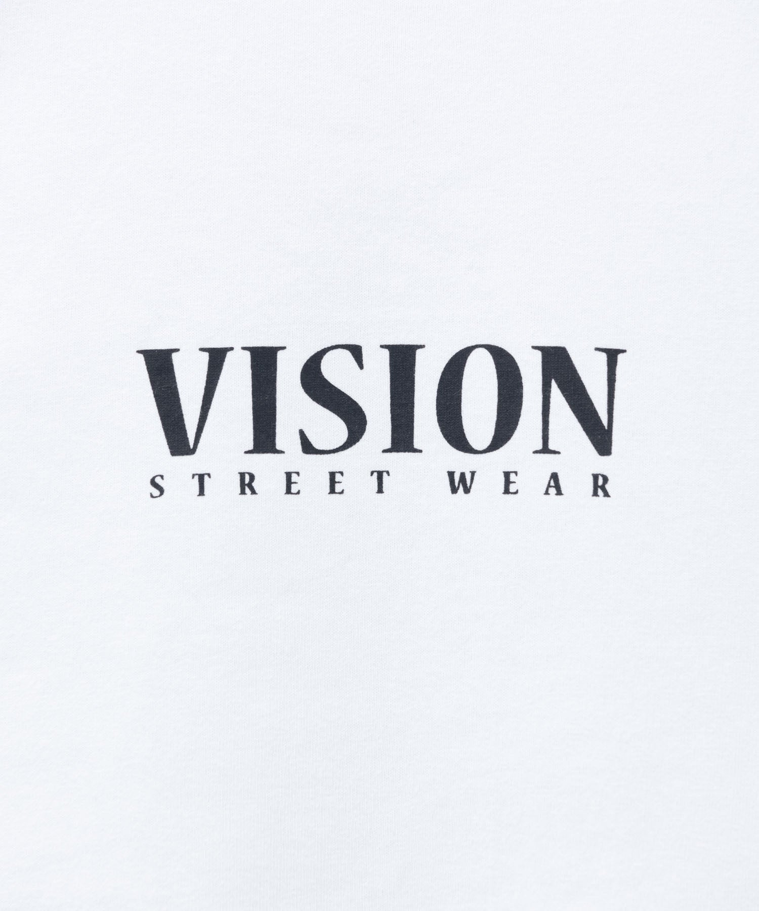 ヴィジョン ストリート ウェア VISION STREET WEAR ベアーロゴプリント長袖Tシャツ (ブラック) ブラック