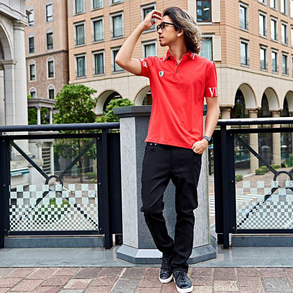 ヴィオラ VIOLA VIOLA P.T入り半袖ポロ (3-1(WHITE/ホワイト)) 3-1(WHITE/ホワイト)