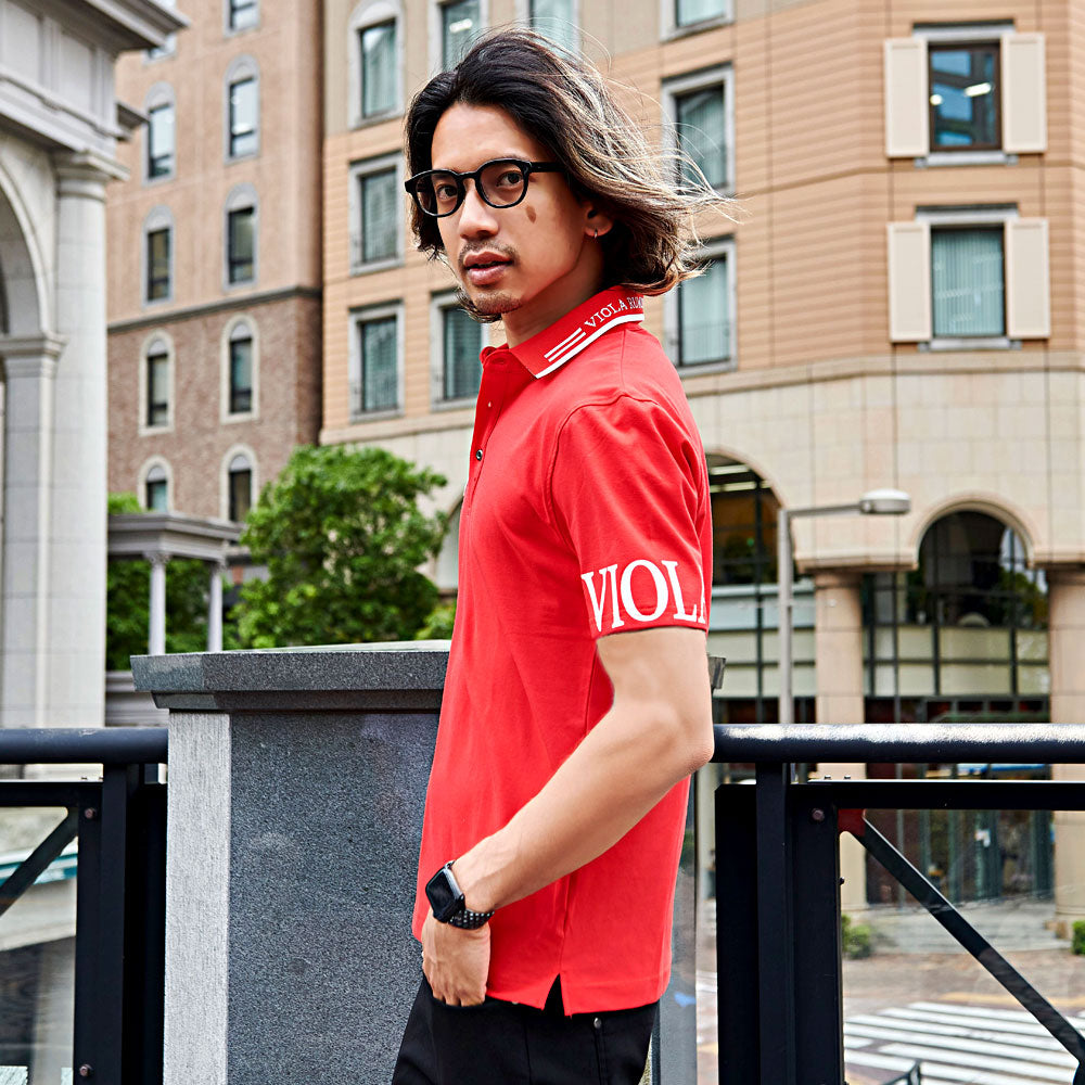 ヴィオラ VIOLA VIOLA P.T入り半袖ポロ (3-1(WHITE/ホワイト)) 3-1(WHITE/ホワイト)