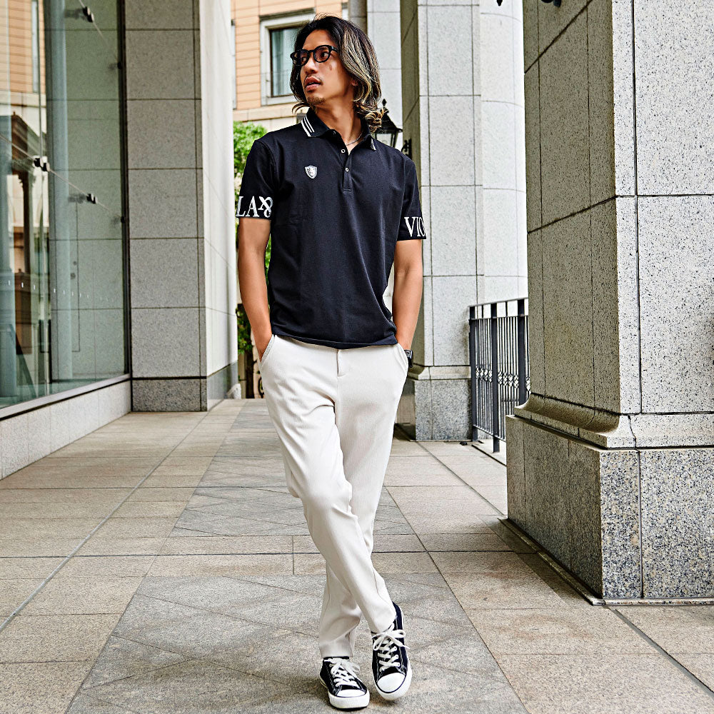 ヴィオラ VIOLA VIOLA P.T入り半袖ポロ (3-1(WHITE/ホワイト)) 3-1(WHITE/ホワイト)