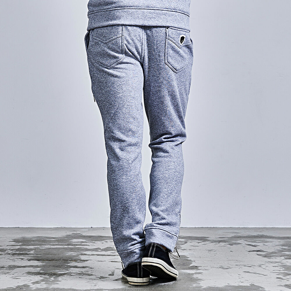 ヴィオラ VIOLA VIOLA フリース起毛ZIPパンツ (2-1(M.GRAY/杢グレー)) 2-1(M.GRAY/杢グレー)