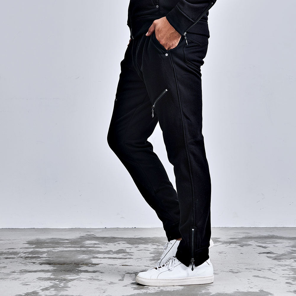 ヴィオラ VIOLA VIOLA フリース起毛ZIPパンツ (2-1(M.GRAY/杢グレー)) 2-1(M.GRAY/杢グレー)