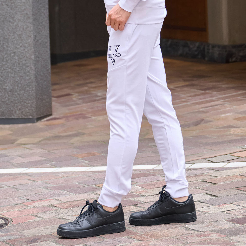 ヴィオラ VIOLA VIOLA 切替ロングパンツ (2-1(O.WHITE/オフホワイト)) 2-1(O.WHITE/オフホワイト)